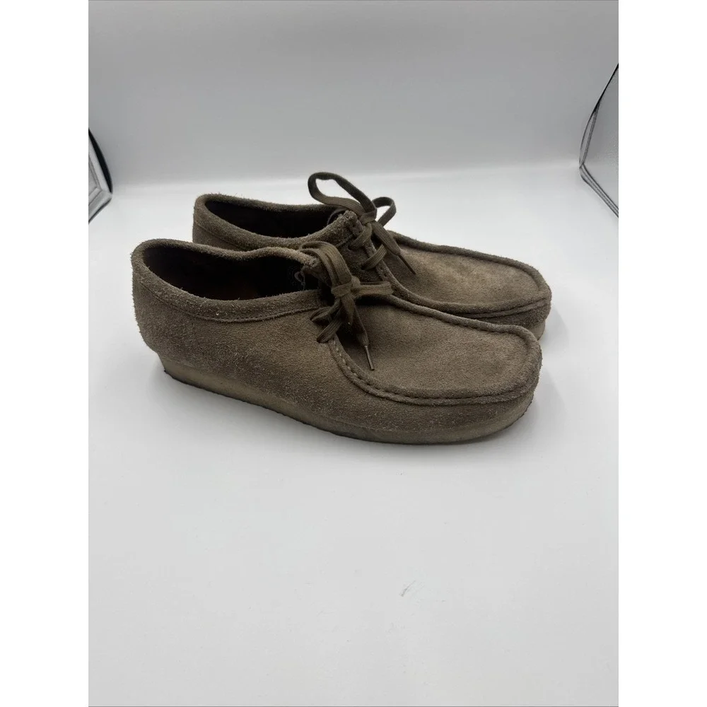 Clark's Originals Wallabee Maple Tan Suede Shoes Men's Size 9